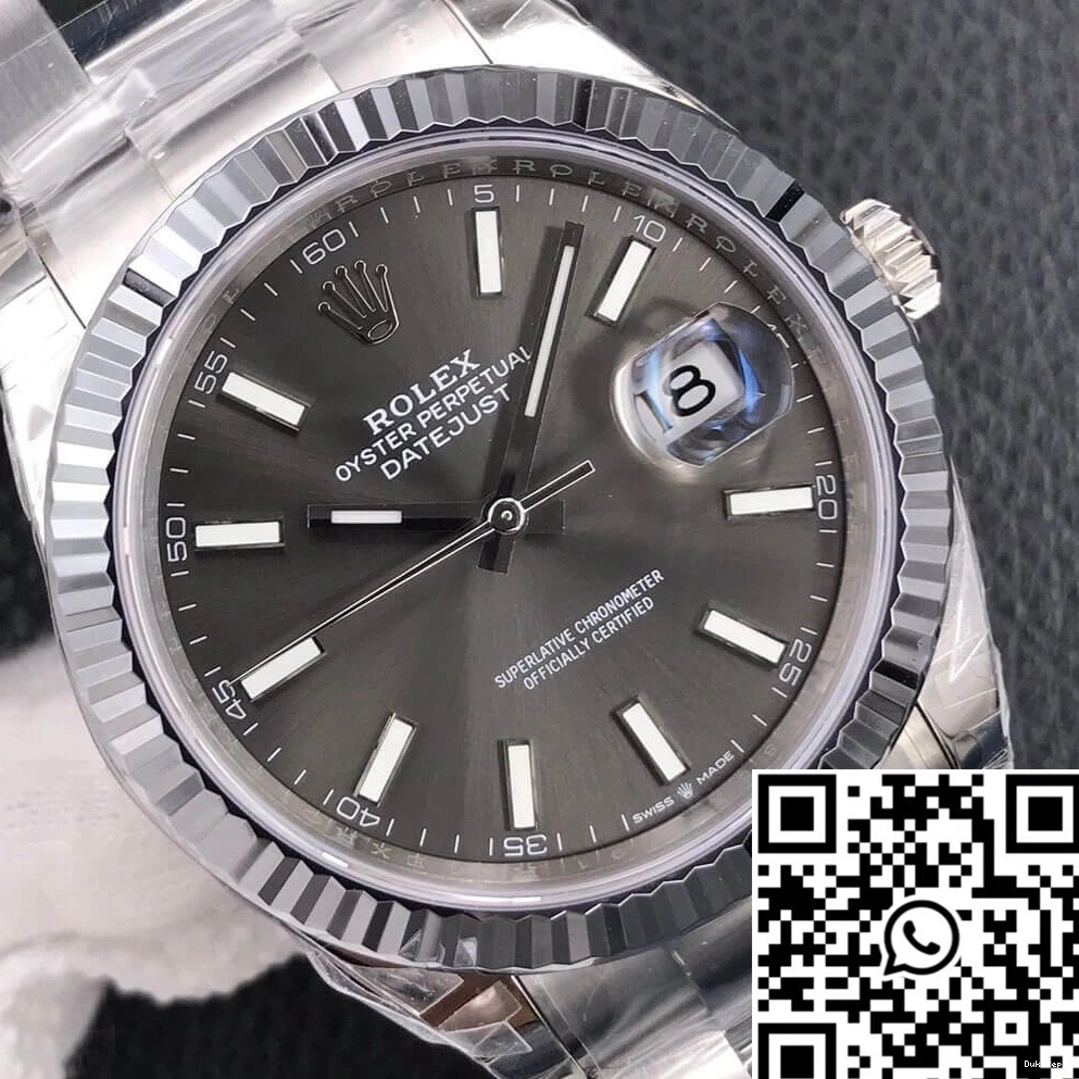 Dial Rolex Datejust VS Factory M126334-0013 Grey 0821